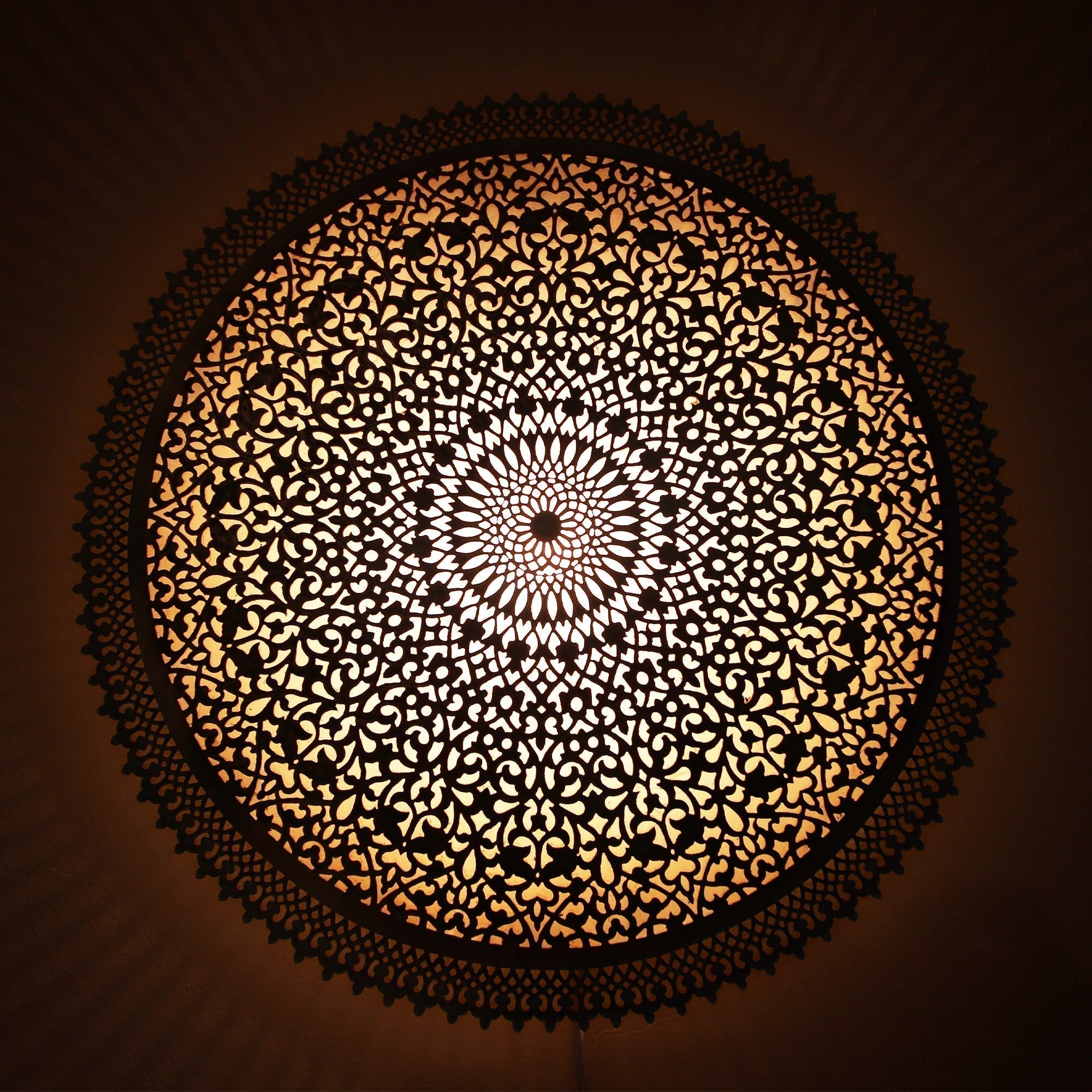 The Art of Making Moroccan Brass lamps by Hand