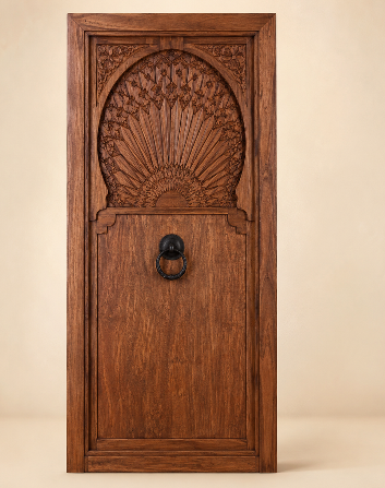 Handcrafted Moroccan Carved Doors from Marrakech