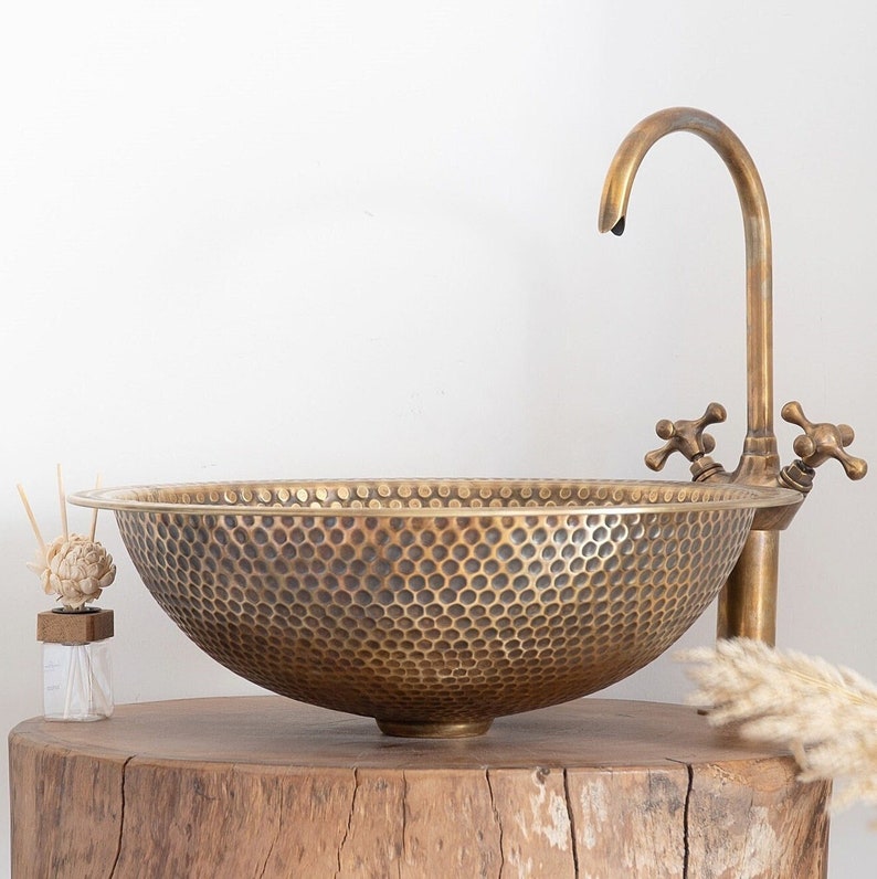 Moroccan Brass Sink