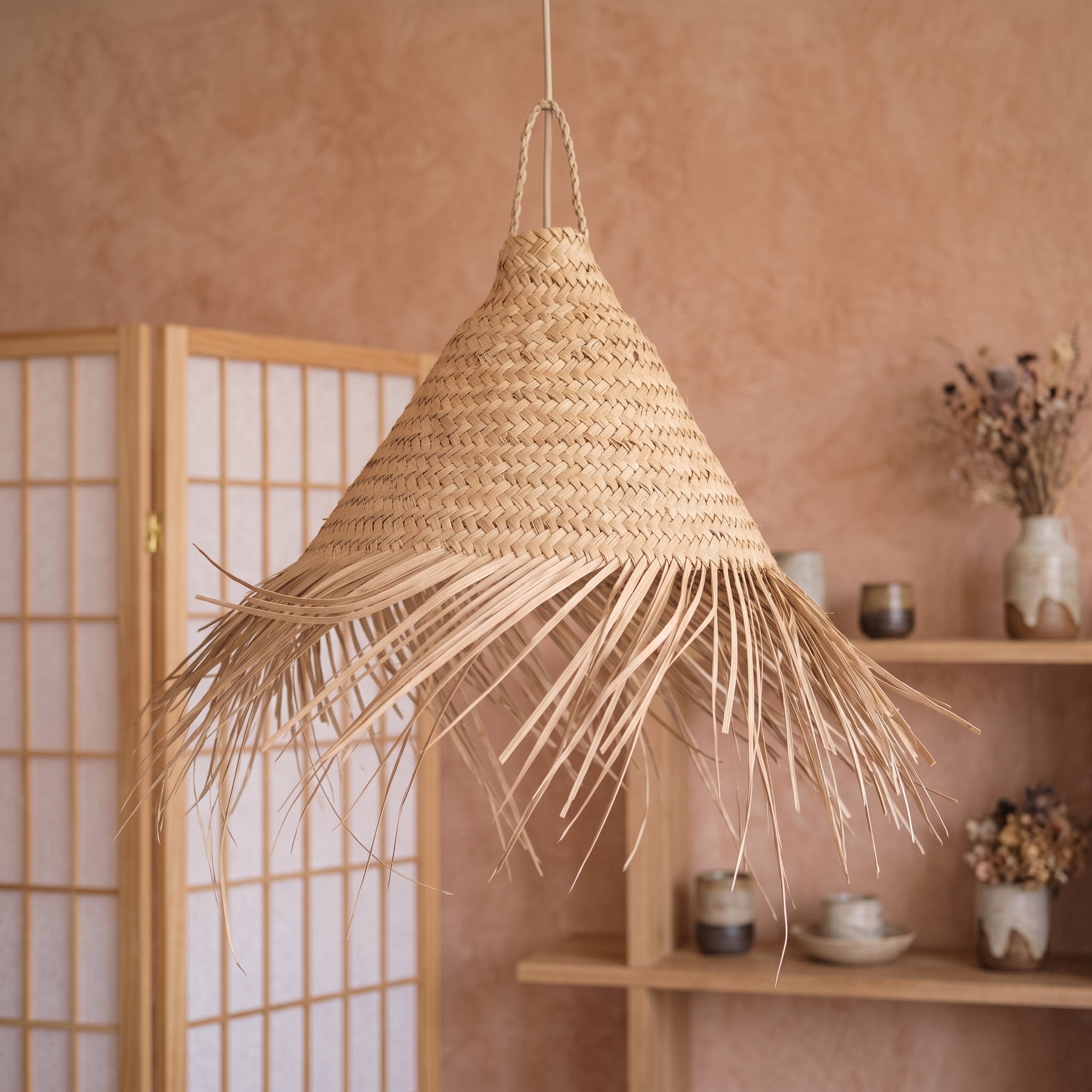  Fringed Palm Cone Light   