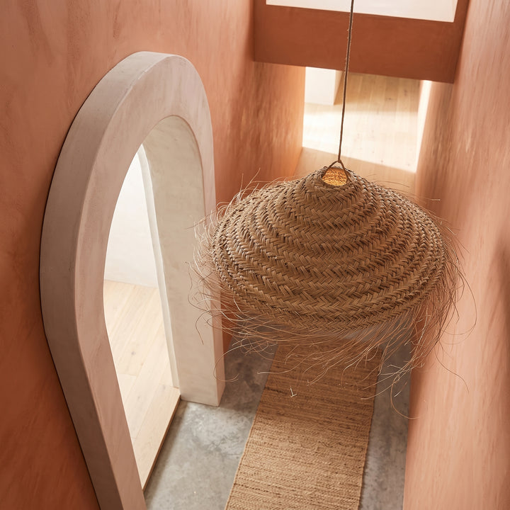 Moroccan Fringed Parasol Pendant Light   