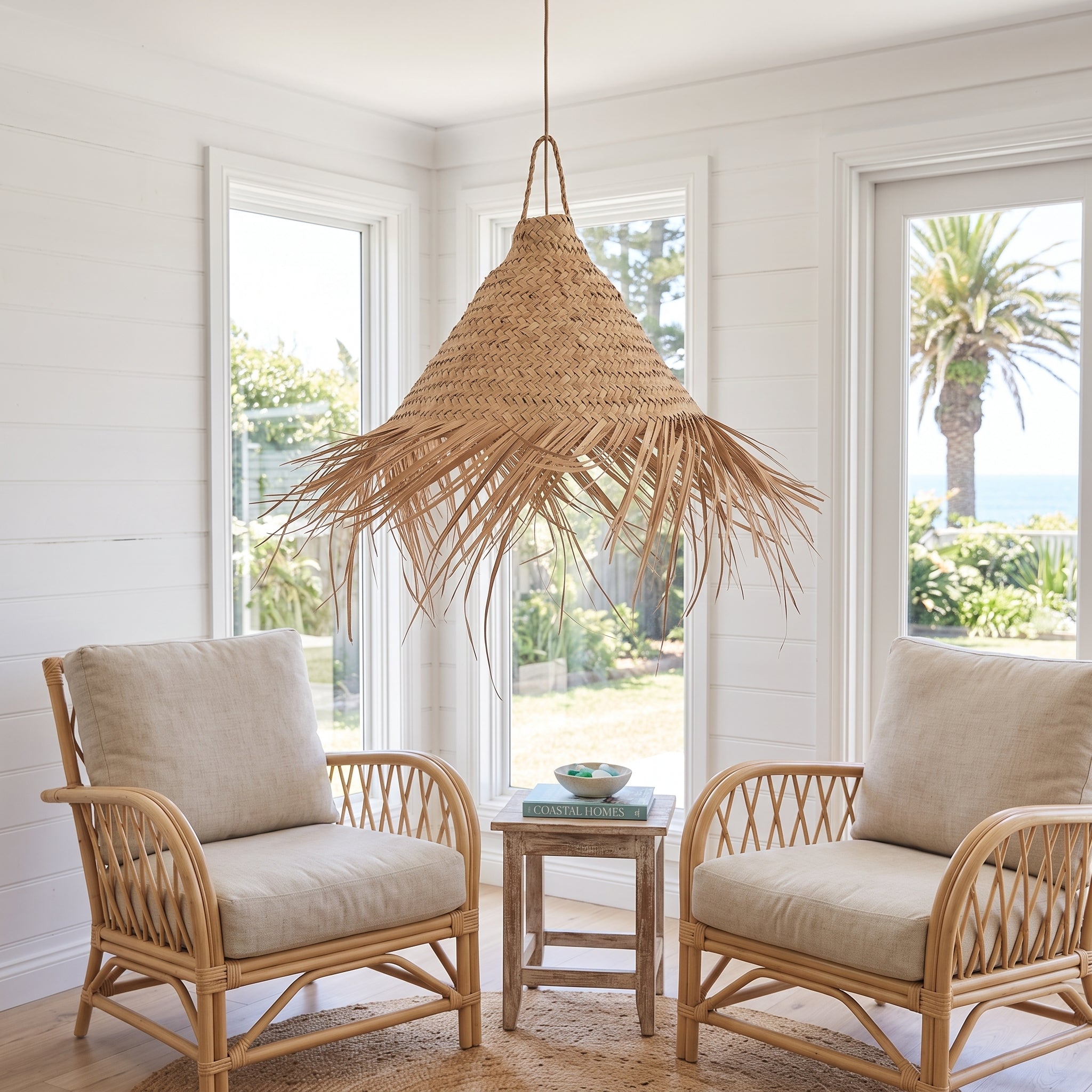 Moroccan Fringed Cone Light   