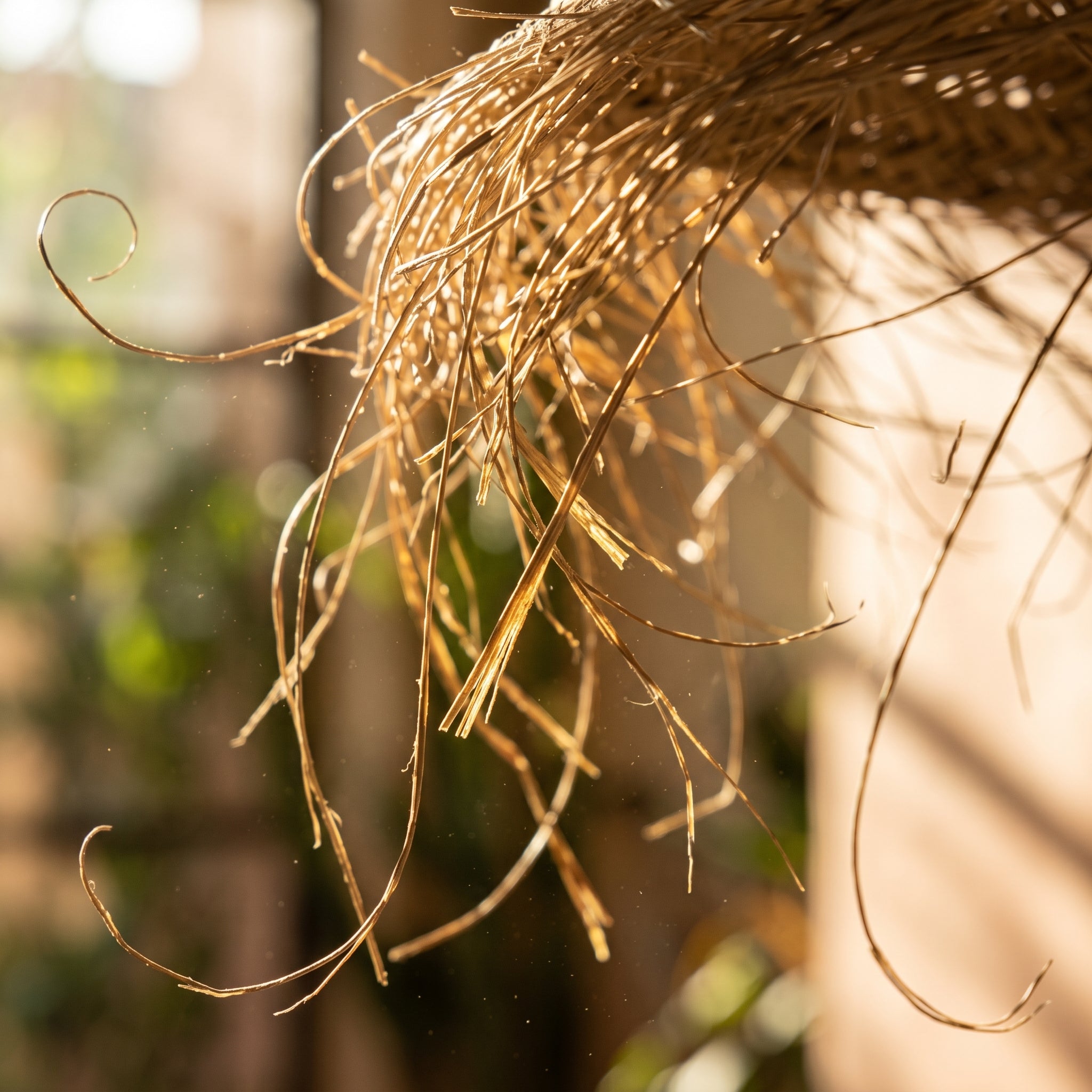 Fringed Pendant Light   