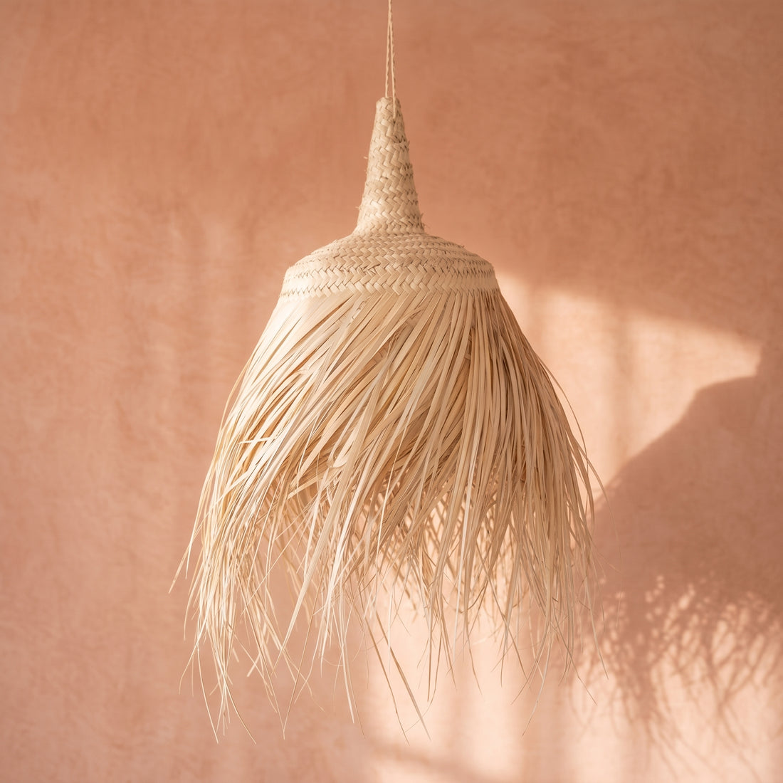 Handcrafted Moroccan Fringed Palm Light