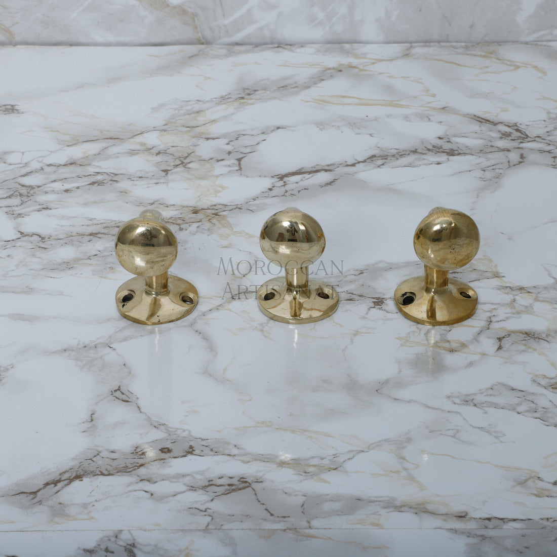 Handmade Brass Wall Hook – Unlacquered Solid Brass