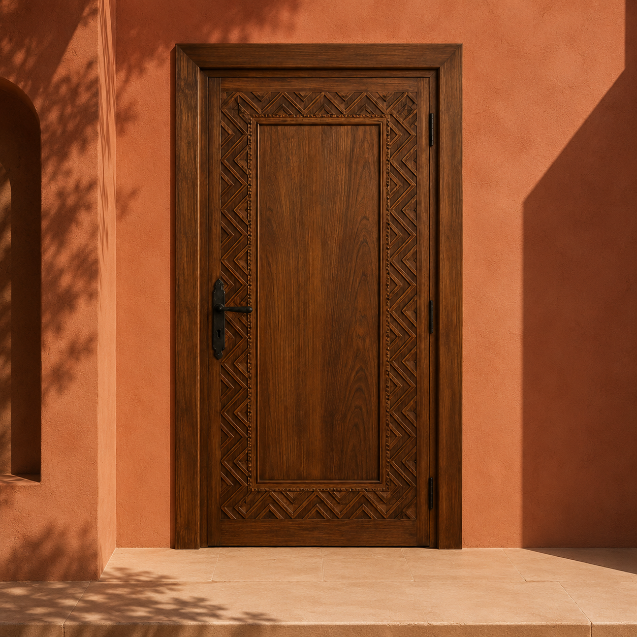 Moroccan Berber Carved Door