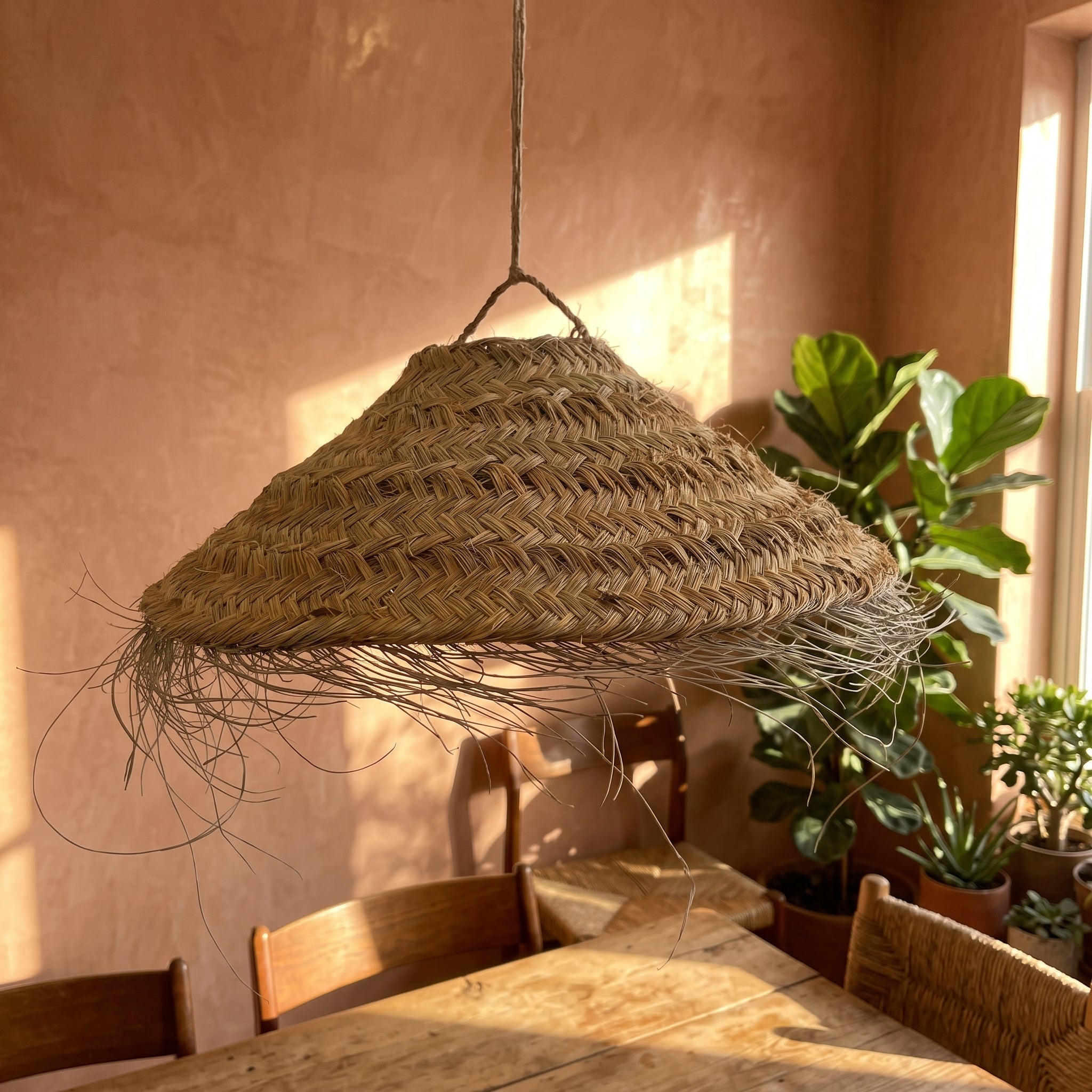 Moroccan Palm Dome Light   
