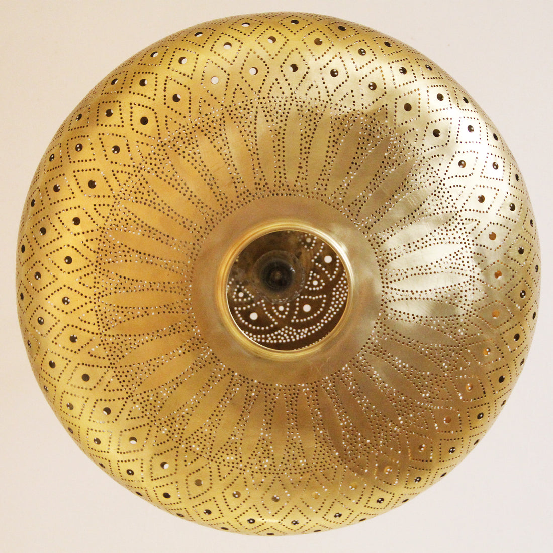 Moroccan Handmade Brass Pendant Light