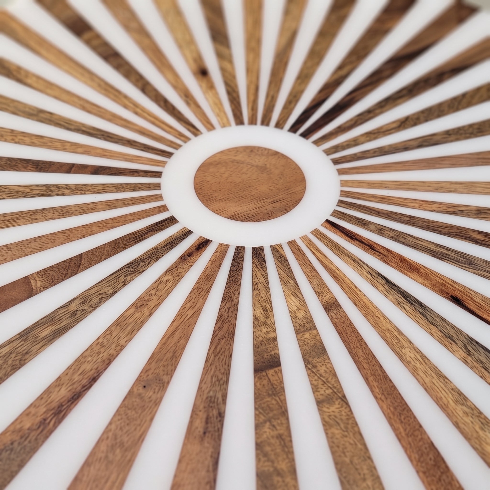 Resin Pedestal Table