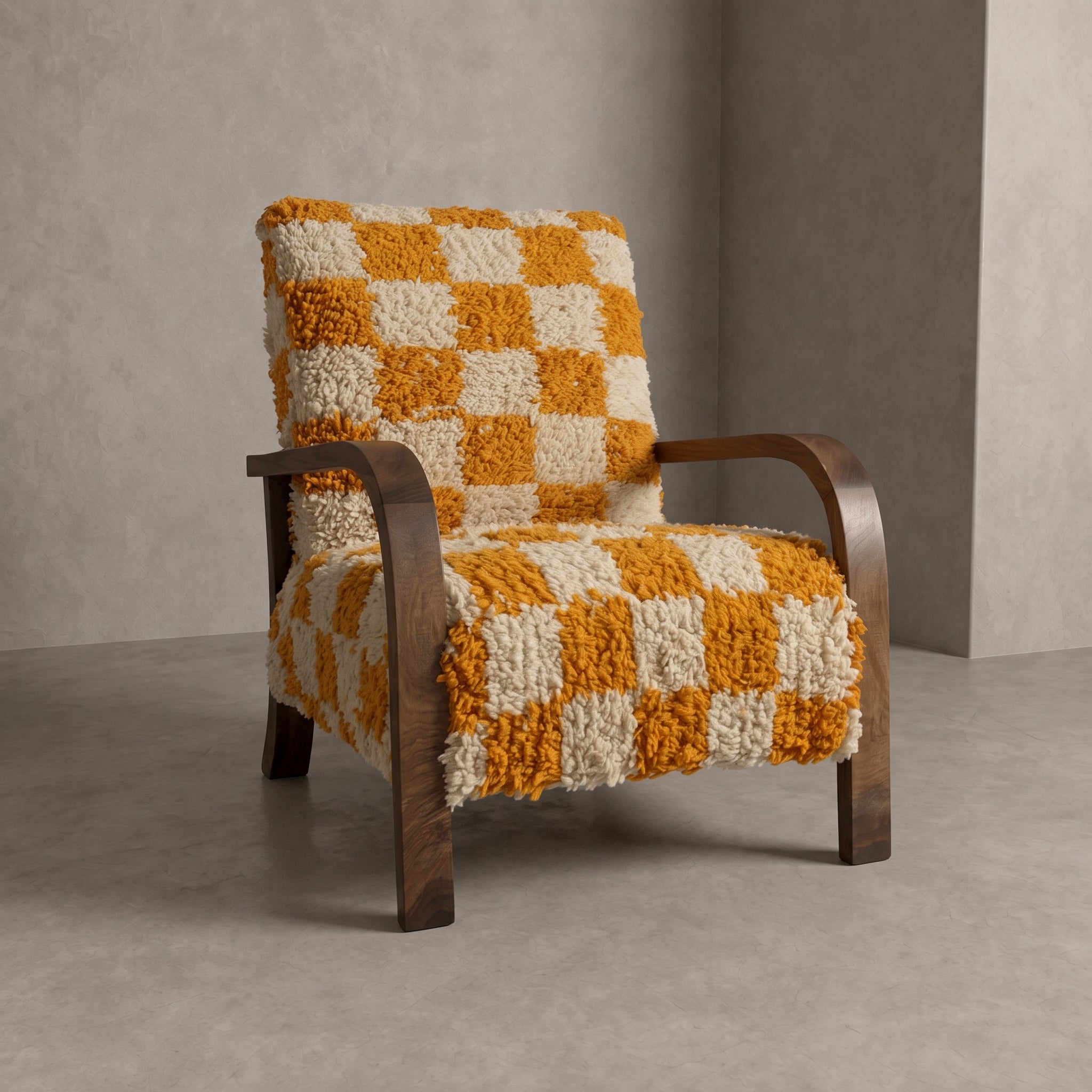 Moroccan Yellow Armchair   