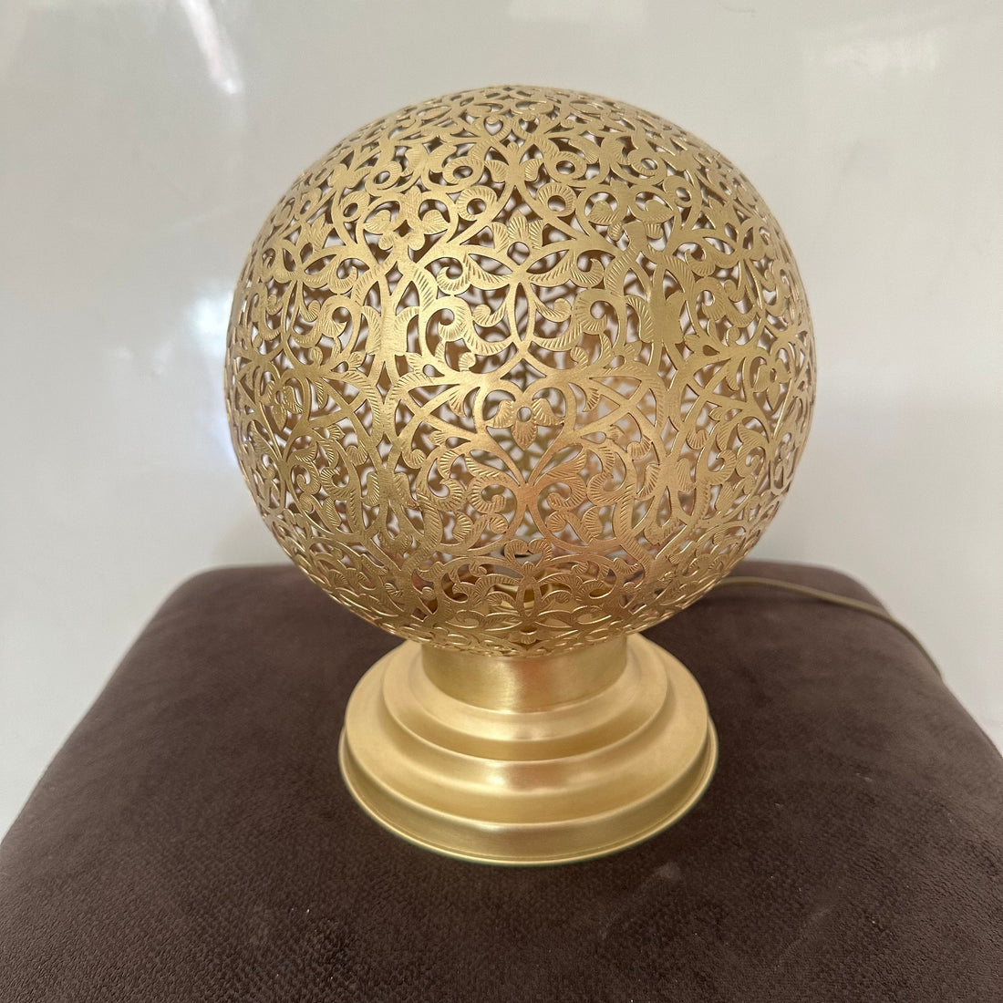 Moroccan Brass Table Lamp