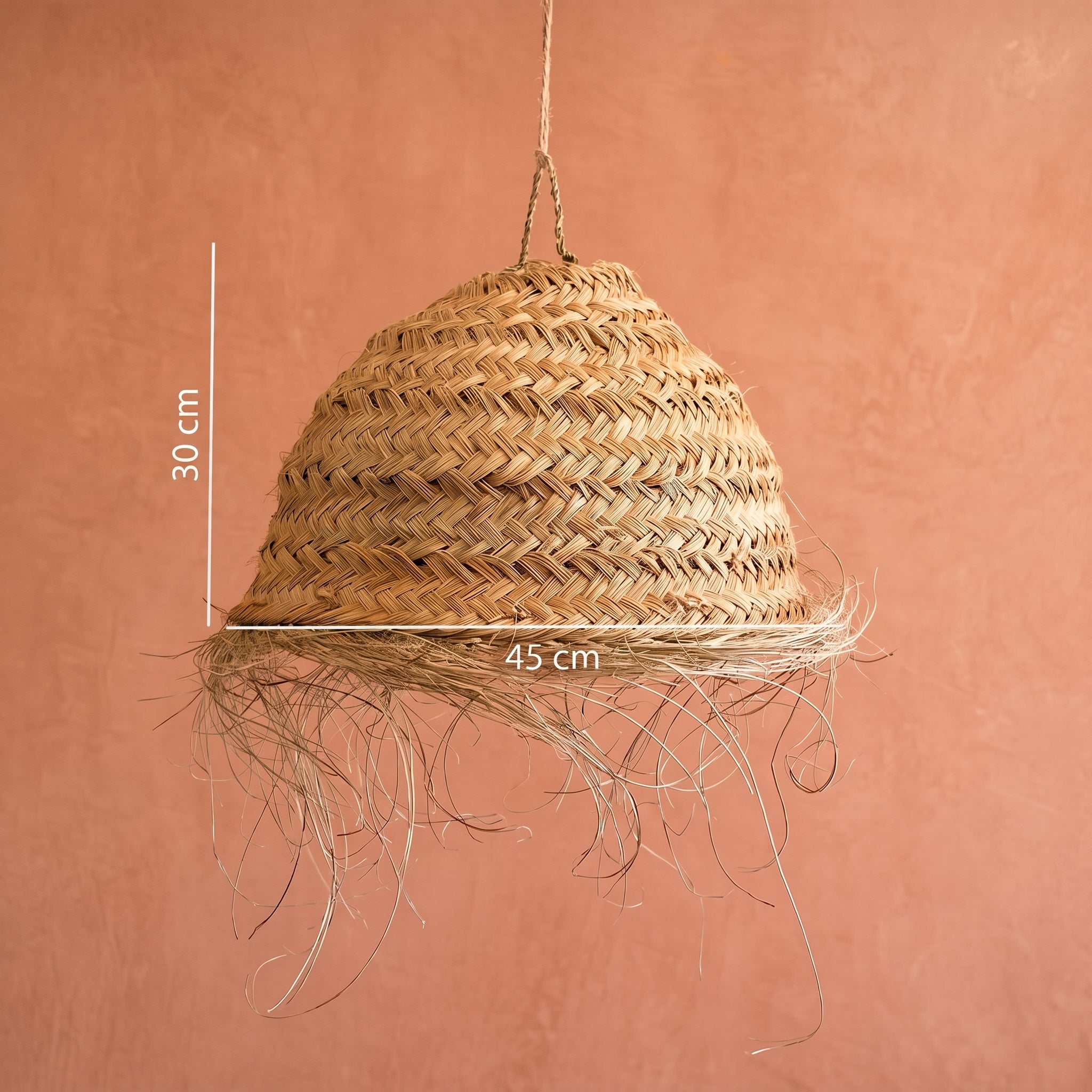 Moroccan Palm Bell Light