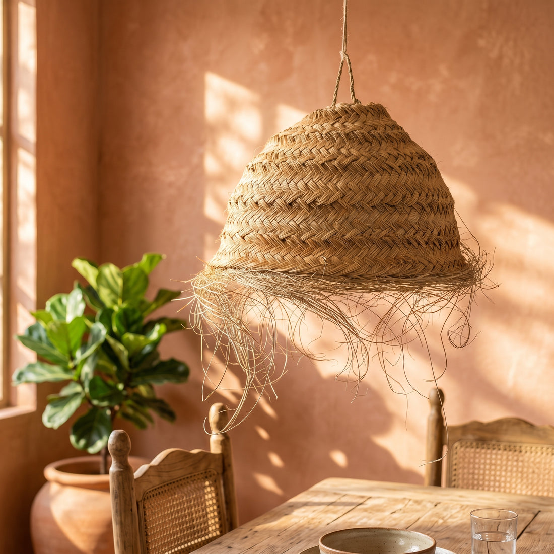 Moroccan Fringed Palm Light