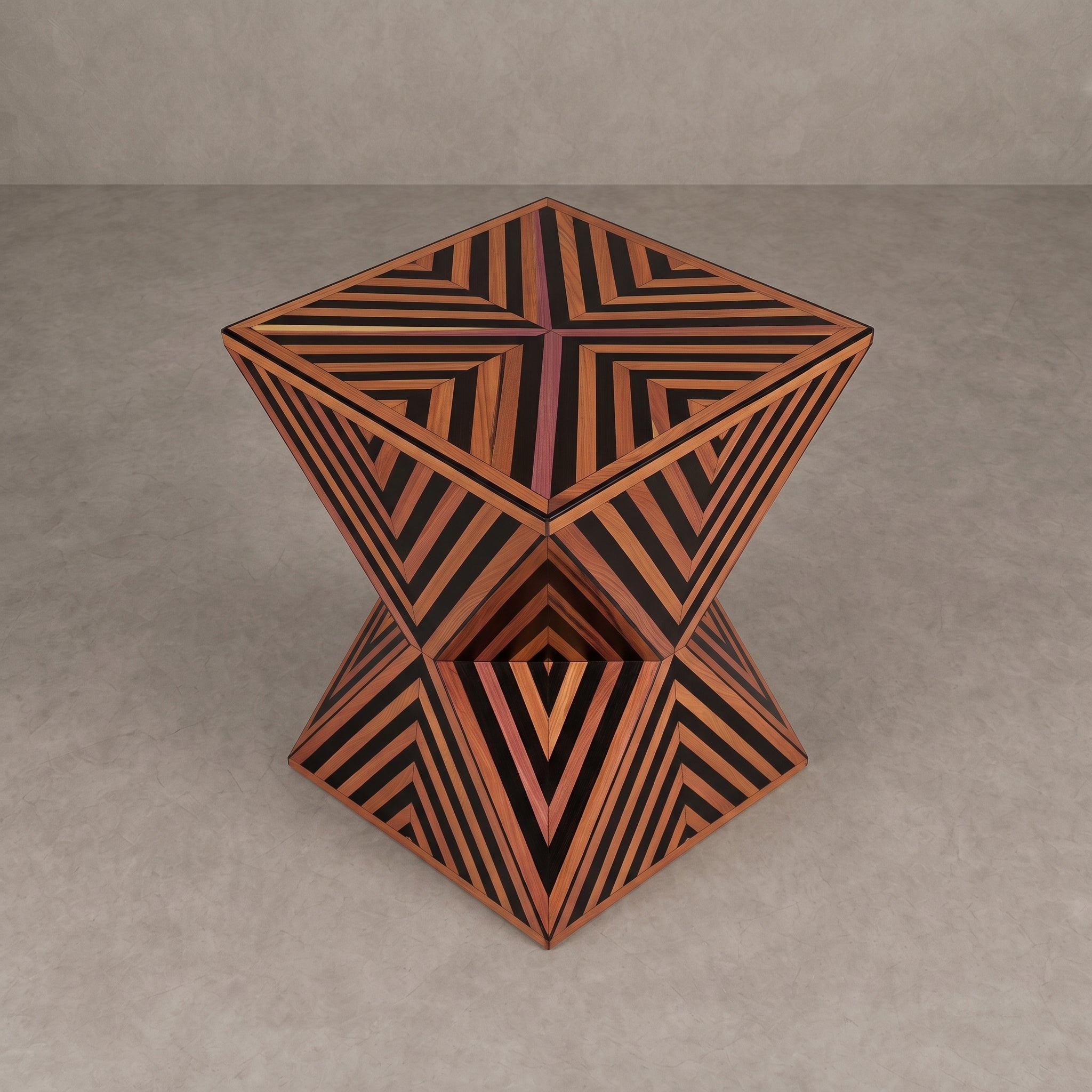 Moroccan  Black Resin Table