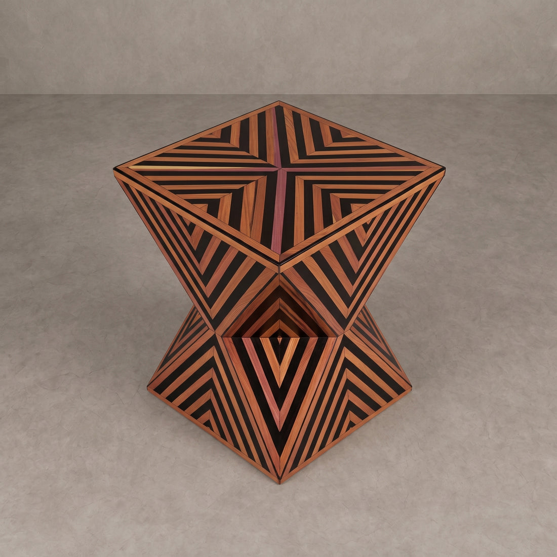 Moroccan  Black Resin Table