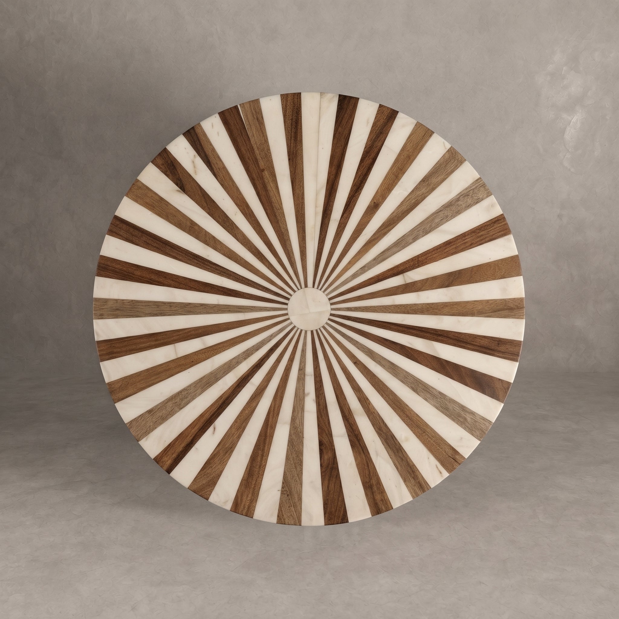 Handcrafted Moroccan Resin Side Table