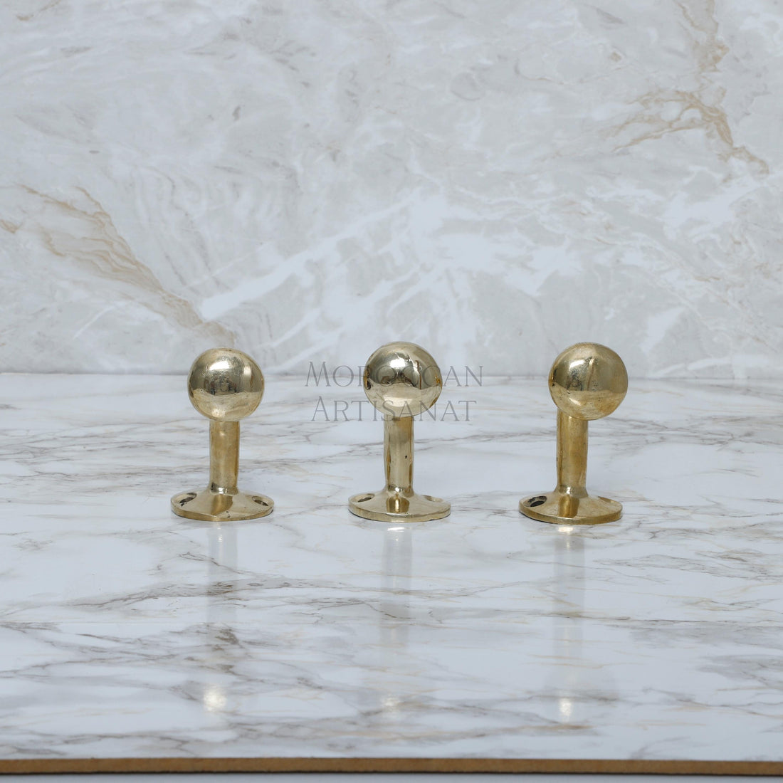 Handmade Brass Wall Hook – Unlacquered Solid Brass