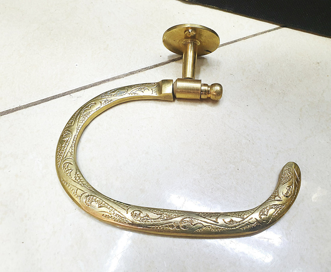 Brass Toilet Paper Holder