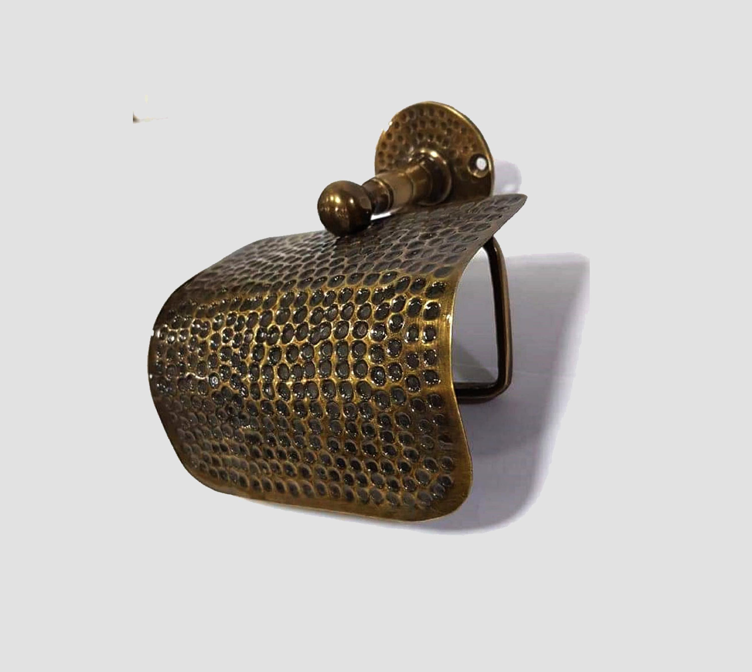 Handmade Brass Paper Holder – Wall Mounted Vintage Style