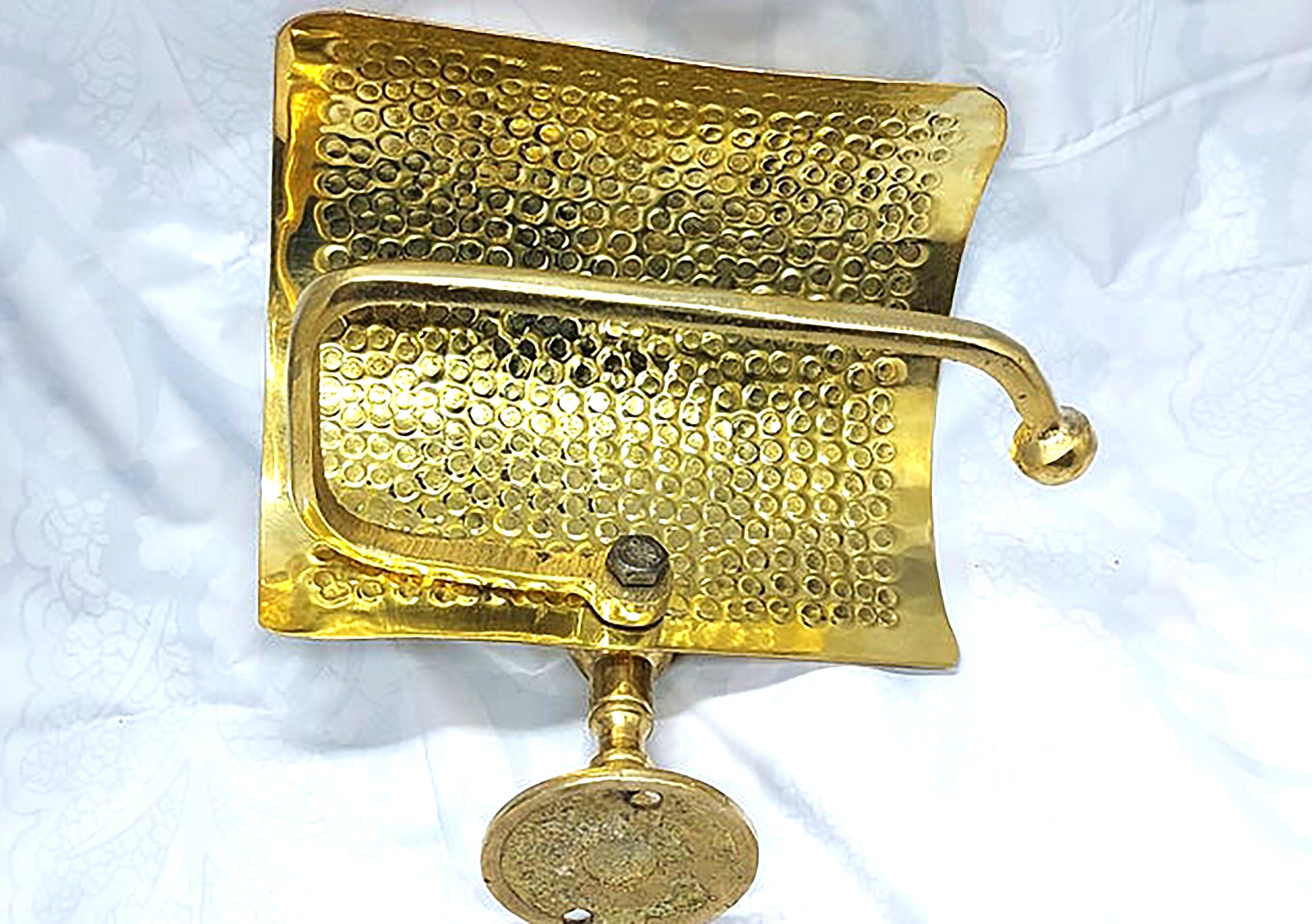 Handmade Brass Paper Holder – Wall Mounted Vintage Style