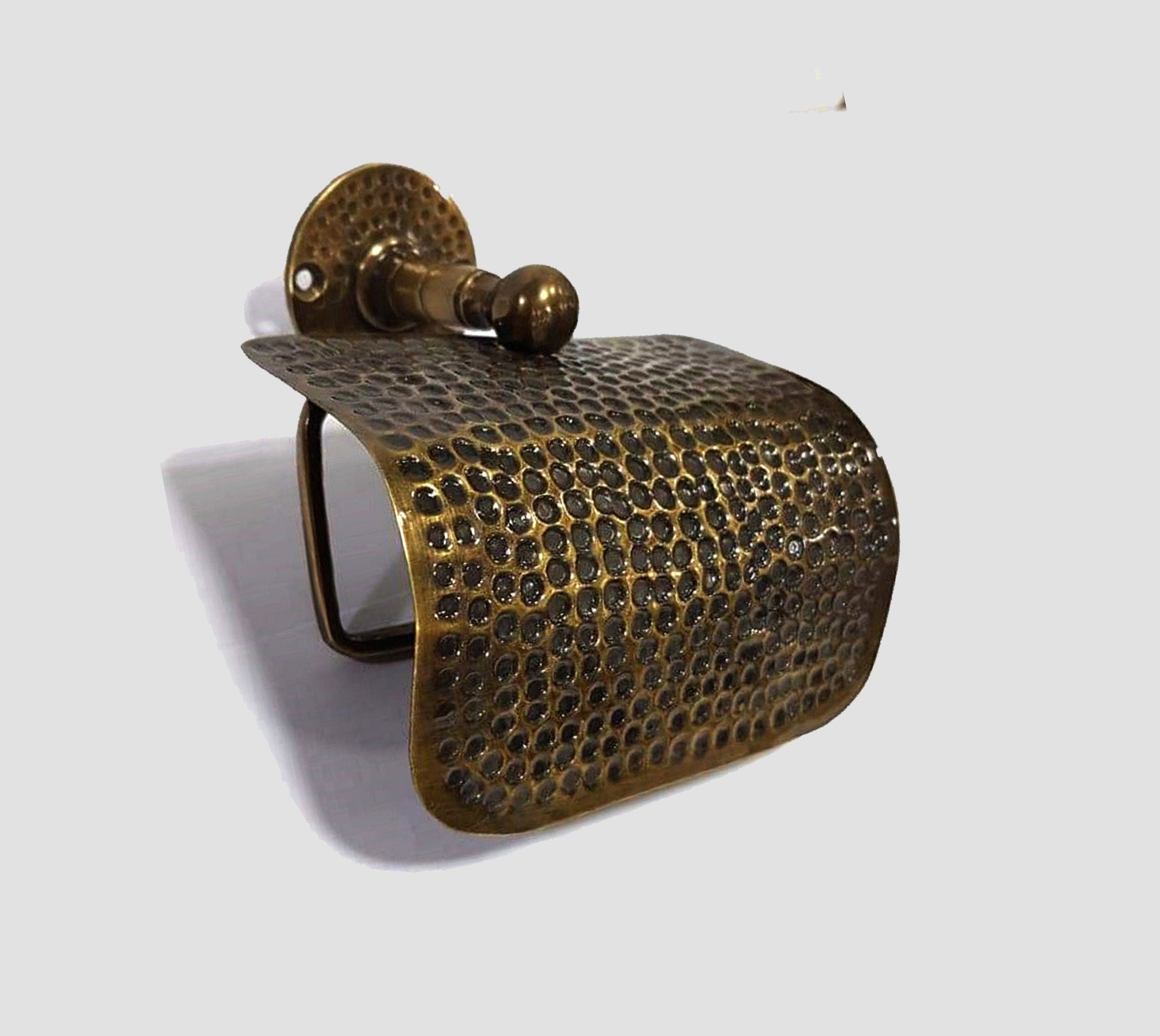 Handmade Brass Paper Holder – Wall Mounted Vintage Style