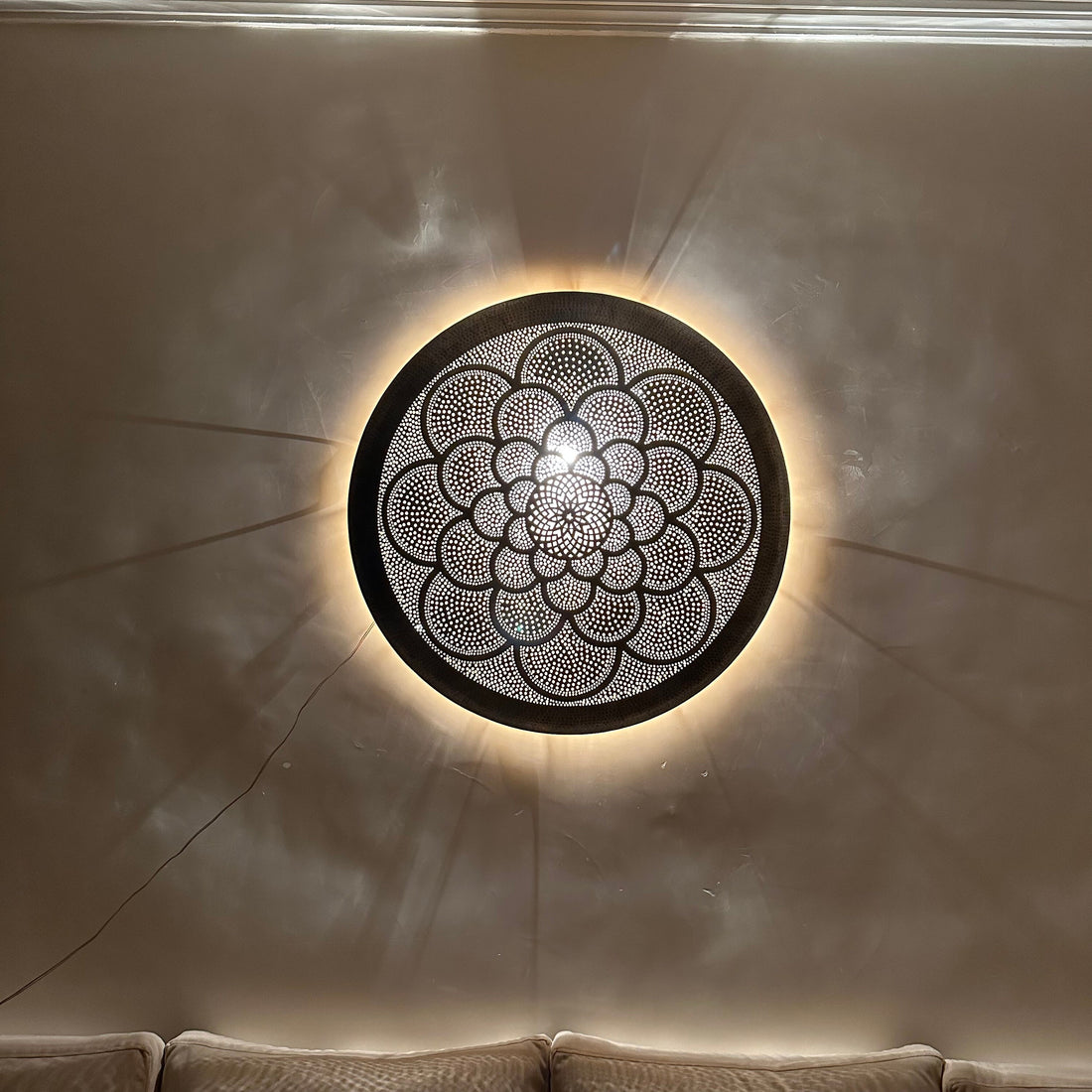 Handmade Moroccan Wall Lamp 