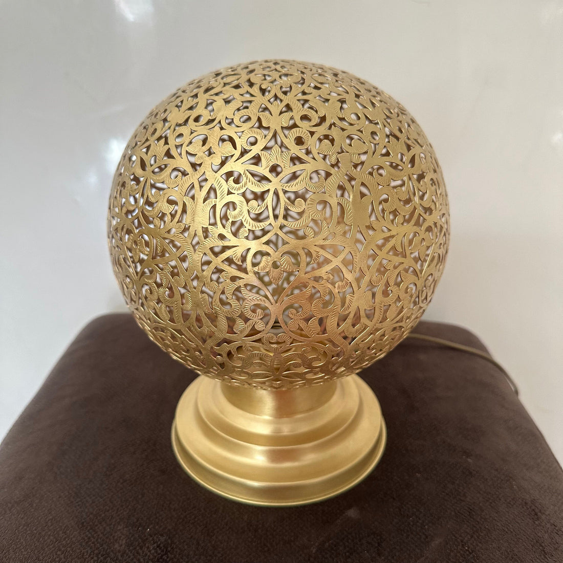 Moroccan Brass Table Lamp