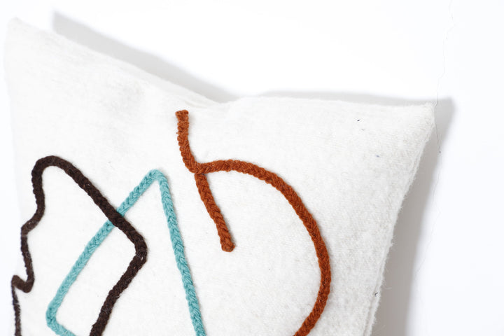 Minimalist Neutral Moroccan Pillow Cover