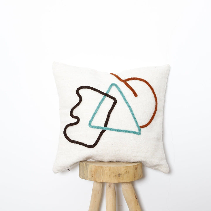 Minimalist Neutral Moroccan Pillow Cover