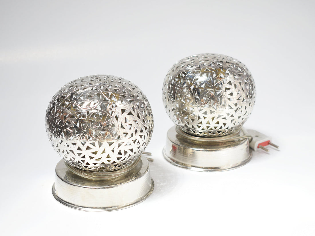 Set of Two Handmade Moroccan Table Lamps