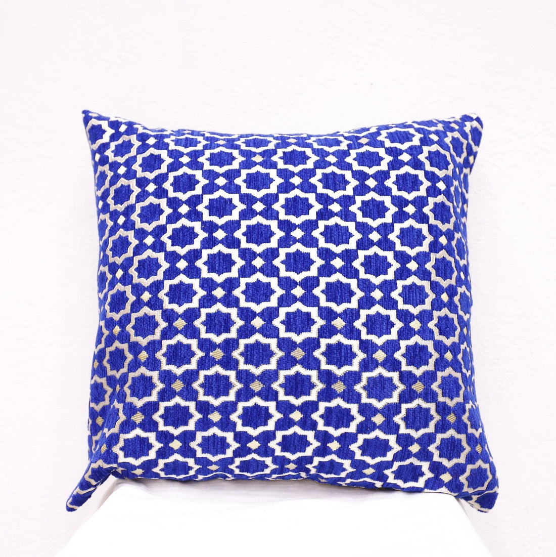 Blue Moroccan Pillow Cover