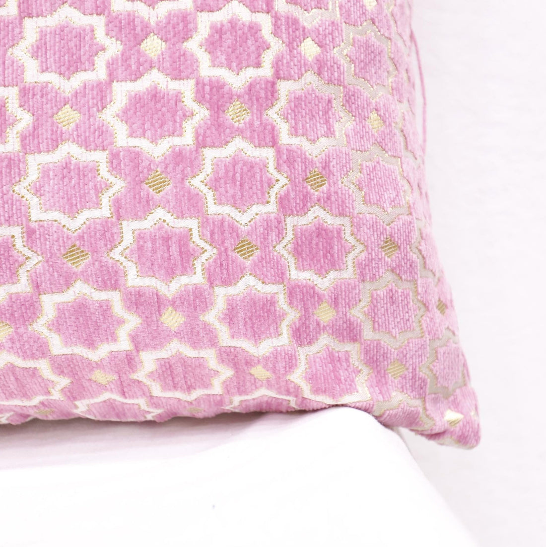 Rose Moroccan Pillow Cover