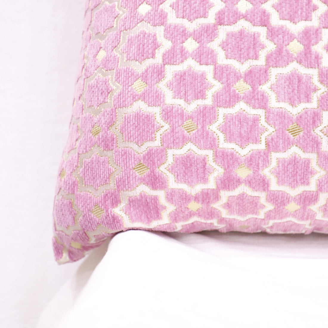 Rose Moroccan Pillow Cover