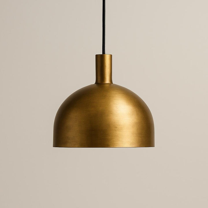 Brass Ceiling Light, Modern Dome Pendant Light, Kitchen Island Lighting