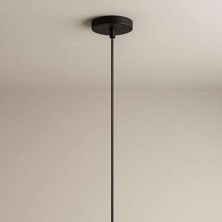 Brass Pendant Light Set of 3 | Modern Cone &amp; Dome Hanging Lights | Kitchen Island Lighting | Scandinavian Minimalist Brass Ceiling Lamps