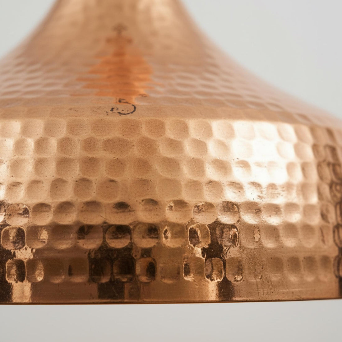 Hammered Copper Pendant Light, Kitchen Island Hanging Lamp, Dining Room Ceiling Light