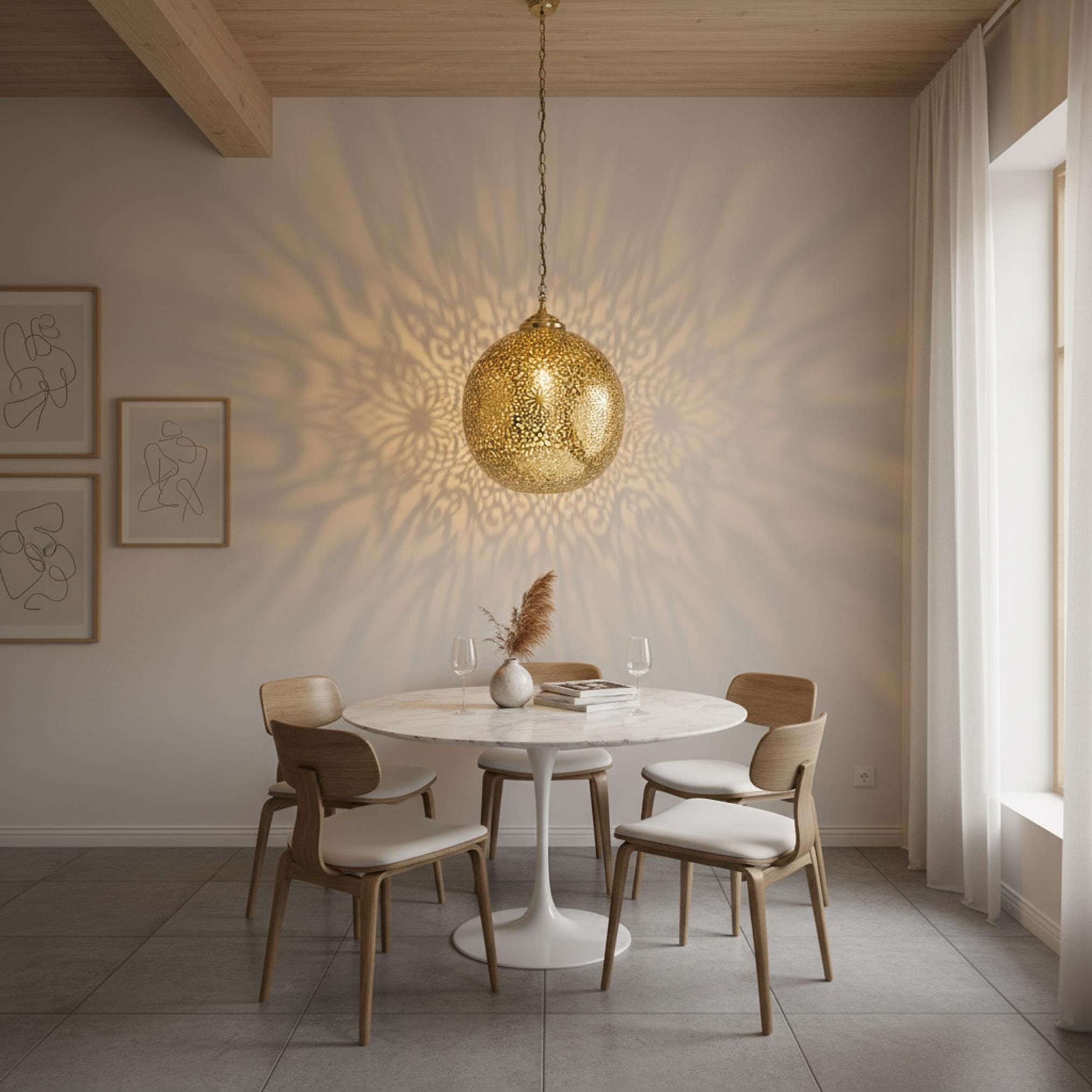 Moroccan Pendant Lights , Moroccan Lamp, Hanging Chandelier Ceiling Fixture Handemade Lighting Decoration