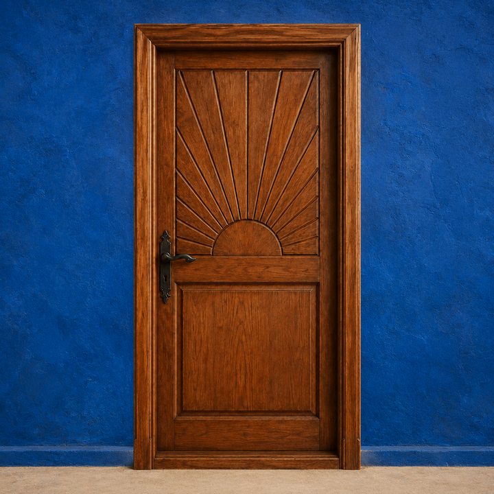 Moroccan Rising Sun Door