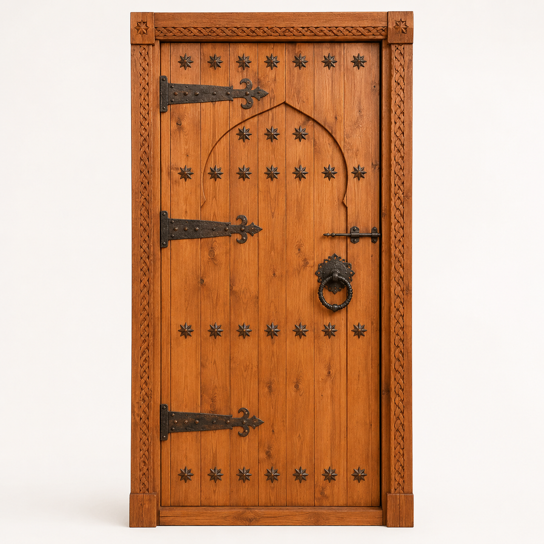 Moroccan Kasbah Wooden Door