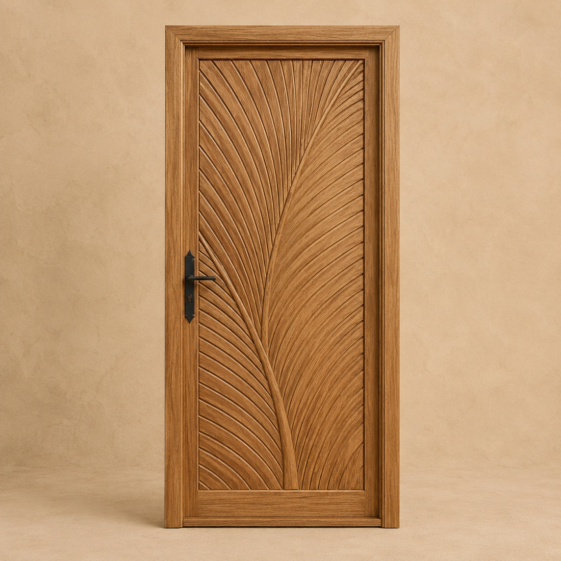 Moroccan Palm Leaf Door