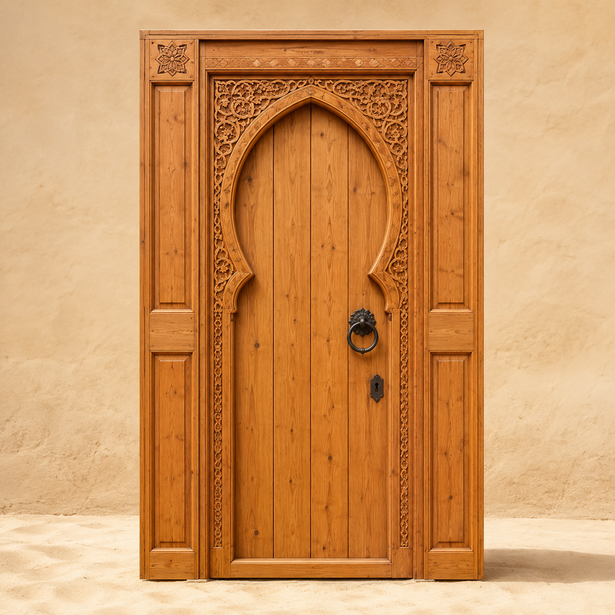 Moroccan Horseshoe Arch Door
