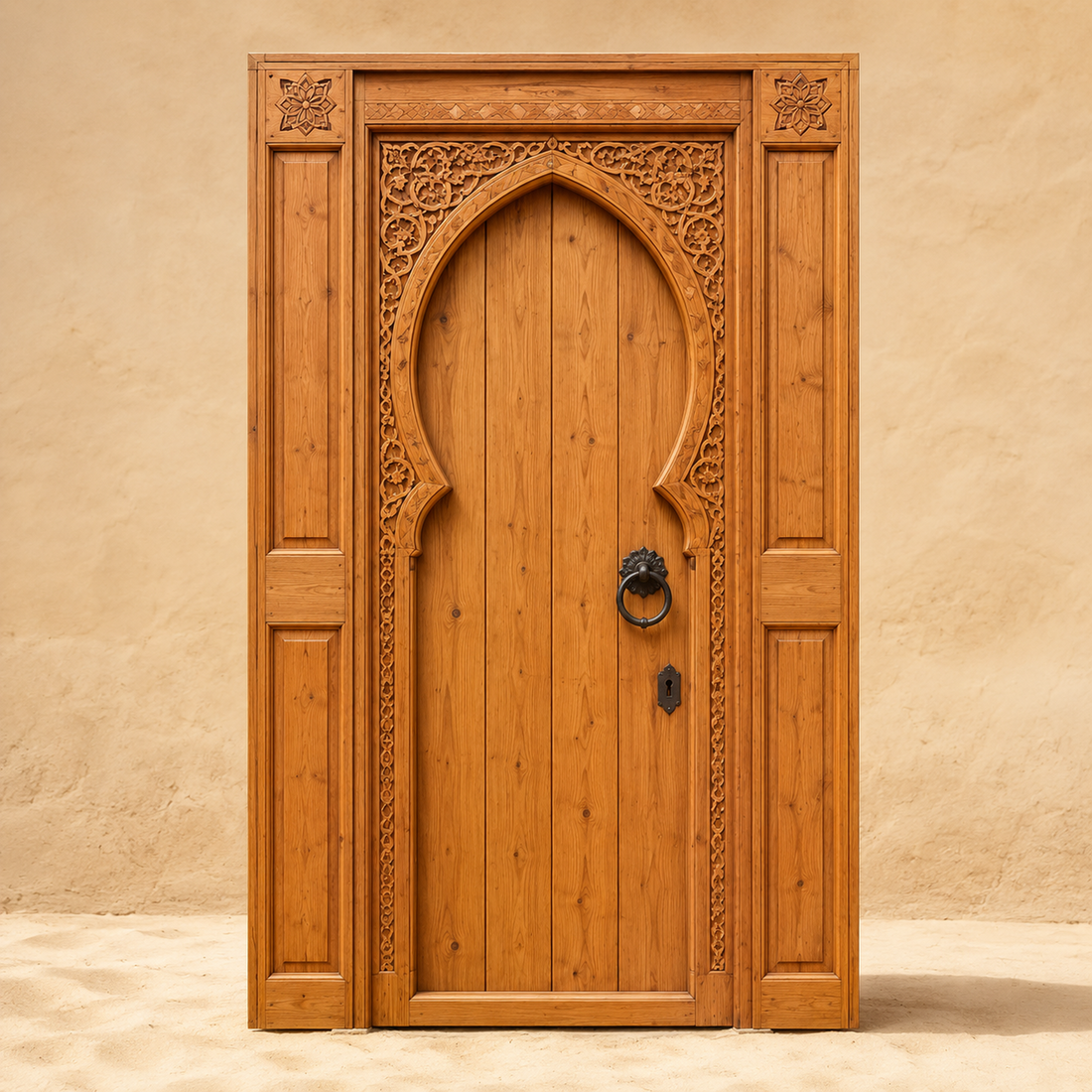 Moroccan Horseshoe Arch Door