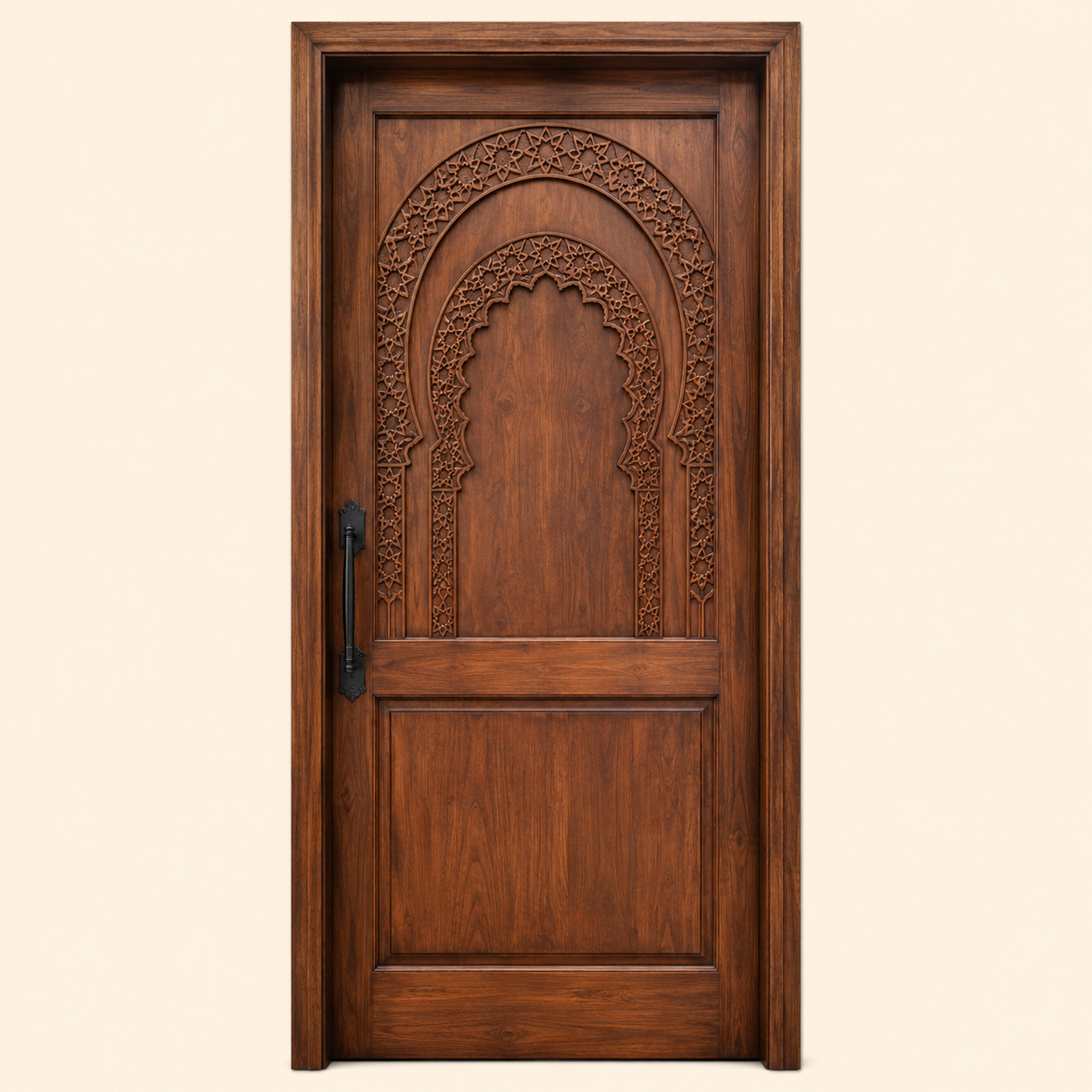 Moroccan Double Arch Door
