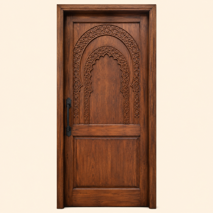 Moroccan Double Arch Door