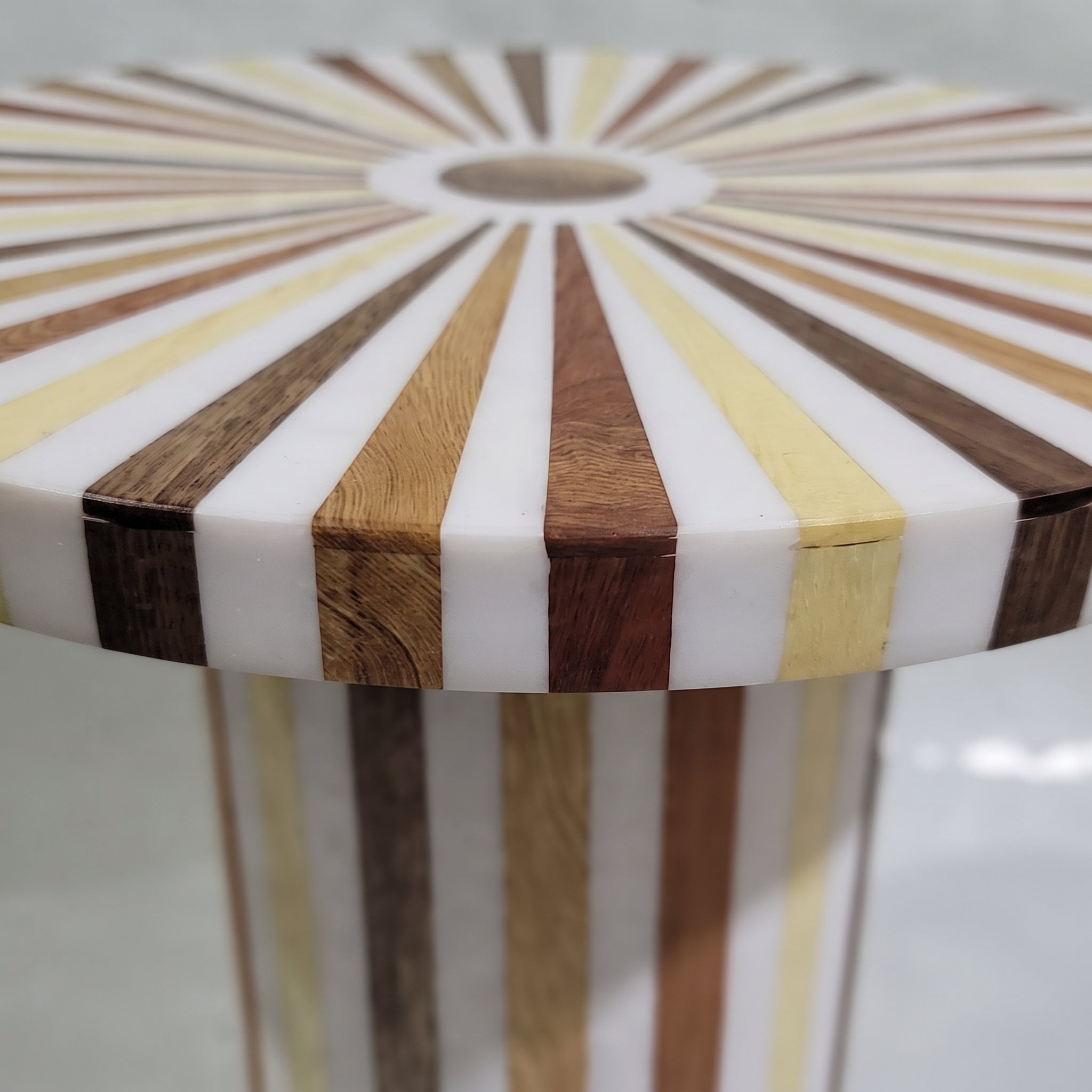 Moroccan Mixed Resin Table